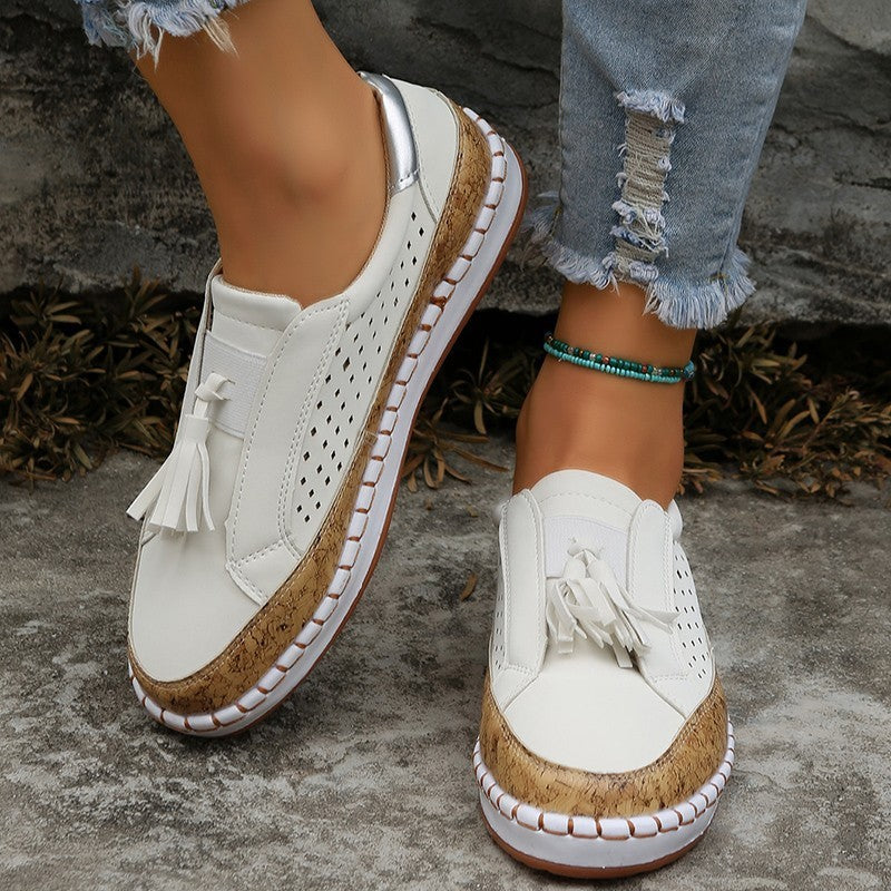 Tasselina™ – Stijlvolle dames-loafers met decoratieve kwasten