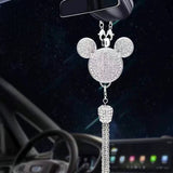 Auto-logo parfumhanger | Kristal & zinklegering | Sprankelende decoratie & cadeau-idee