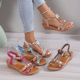 Sariah | Elegante Kristallen Sandalen voor Dames