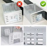 Automatische Muizenval | Diervriendelijk & Gifvrij | Herbruikbare Metaalval | Vangt Meerdere Muizen Tegelijk | 30×22×15 cm