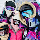 WinterHoed™ Beschermende sherpa-gevoerde kapuzenmasker voor ultieme warmte.