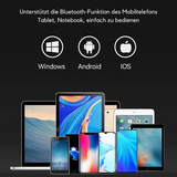 Mini Bluetooth Toetsenbord | Compact, Opvouwbaar & Draagbaar | Inclusief Touchpad