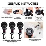HaakGrip™ Supersterke Zuighaak