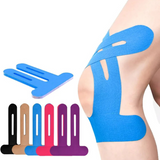 Kinesiotape Knie | Vooraf op Maat Gesneden | Snelle Zelftoepassing & Stevige Ondersteuning