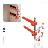 RailLijn™ | Professionele Ladegeleider Installatiemal | Laser Gegraveerde Liniaal & Magnetische Klem | RVS & ABS