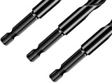 Boorbits Set | 4-Zijdig Kruisontwerp | Hardmetaal | 7-delig | Ø 3–12 mm