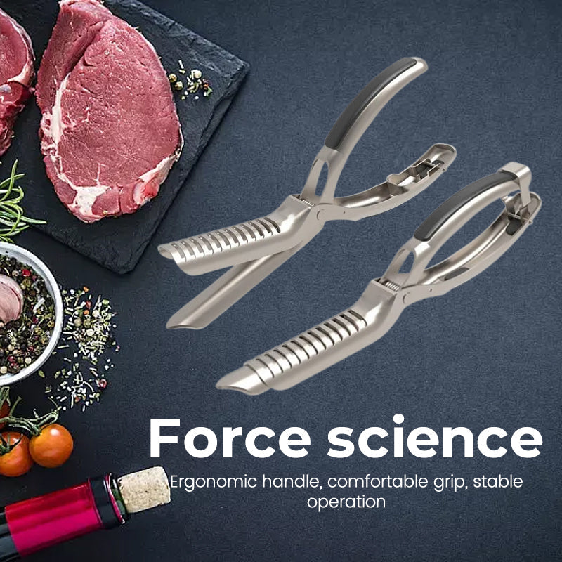 Ribmembranen Verwijderaar | Roestvrij Staal | Ergonomisch Handvat | BBQ & Keukenhulp