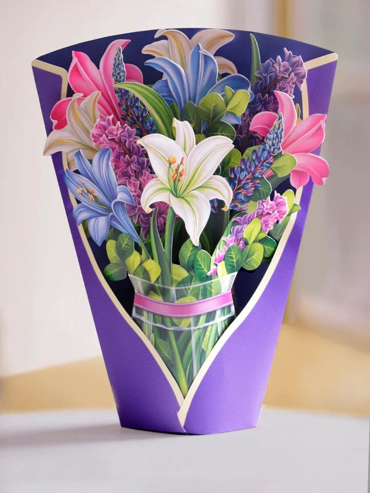 BloeiKaart™ Een Boeket zo Groot als Uw Liefde