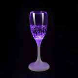 LED Wijn- en Champagneglazen | 6 Kleuren | Vloeistof Geactiveerd | Herbruikbaar | Set van 2 Stuks