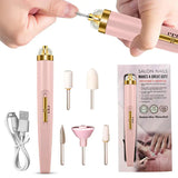 Manicure Machine Kit | Elektrische Nagelvijl met LED | Complete Nail Art Set