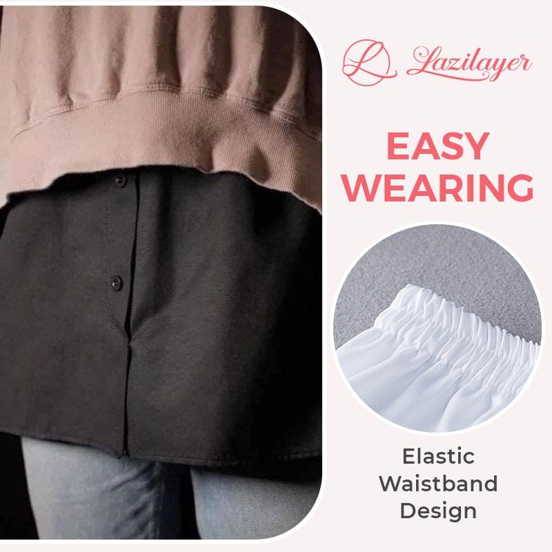 LaziLaag™ Laagshirt Verlenger