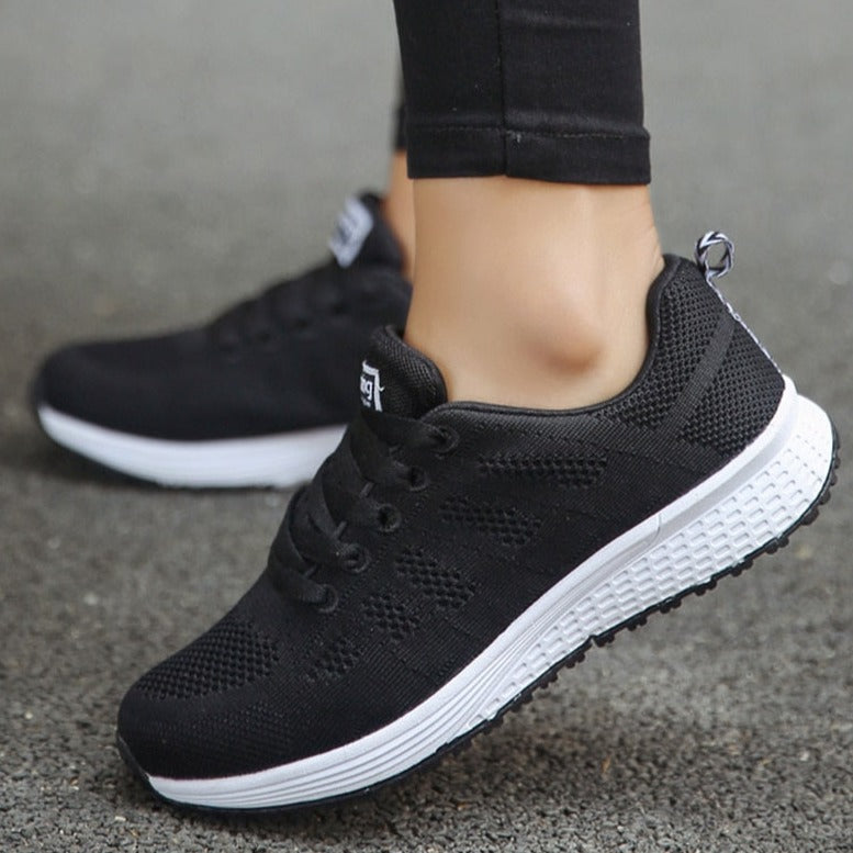 OrthoStride™ – Orthopedische vrijetijdsschoenen voor dames voor brede voeten