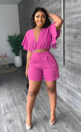 Emilie™ Casual Shorts Set