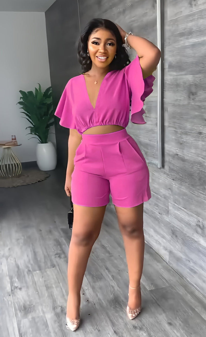 Emilie™ Casual Shorts Set