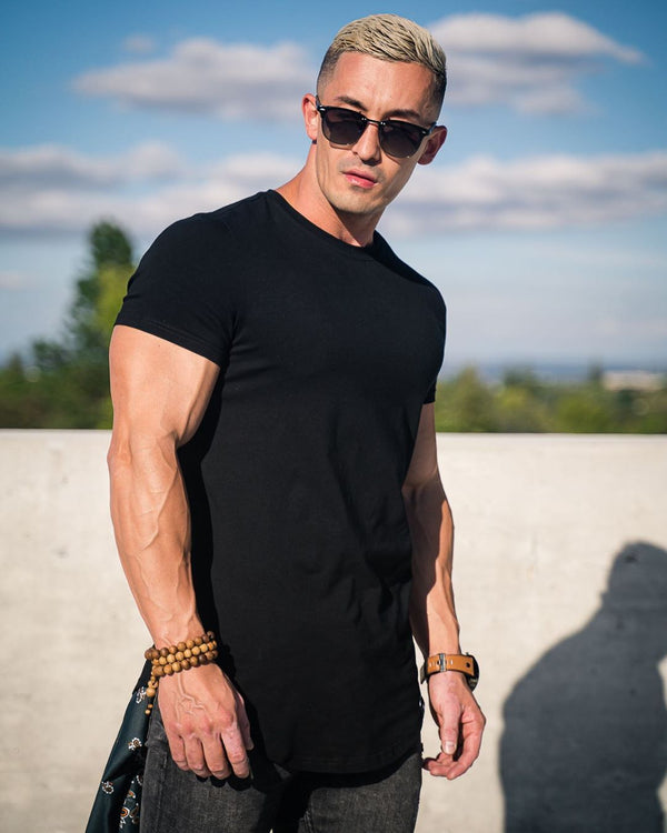 Enrico™ Essentiële Drop-Cut Shirt