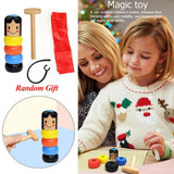 Magische Houten Speelgoedpop | Onbreekbaar Ontwerp | Creatieve Goocheltruc