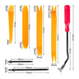 Auto Retainer Clips Set | 725-delig met Verwijdertool | Universele Pasvorm | PP Kunststof