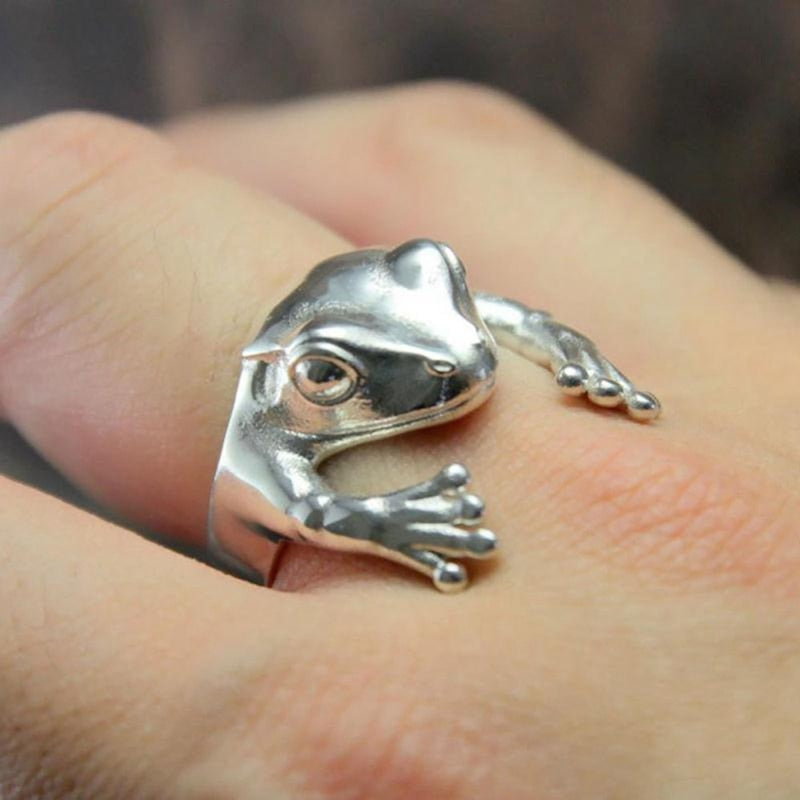 Dames Ring | Vintage Kat Design | Trendy Dieren Sieraad