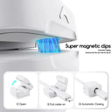 Magnetische Kabel Organizer | Zelfklevende Kabelhouder | Bureau & Auto | 5 Sleuven