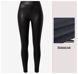Dames Leggings | Slim Fit | Hoogwaardig Kunstleer | Superstretch