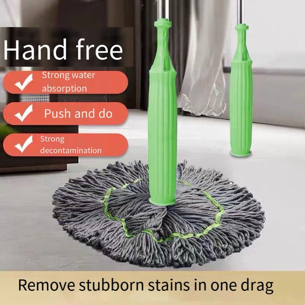 Zelfwringende Dweil | 2-in-1 Droog & Nat Gebruik | Microvezel Mop | 360° Draaiend
