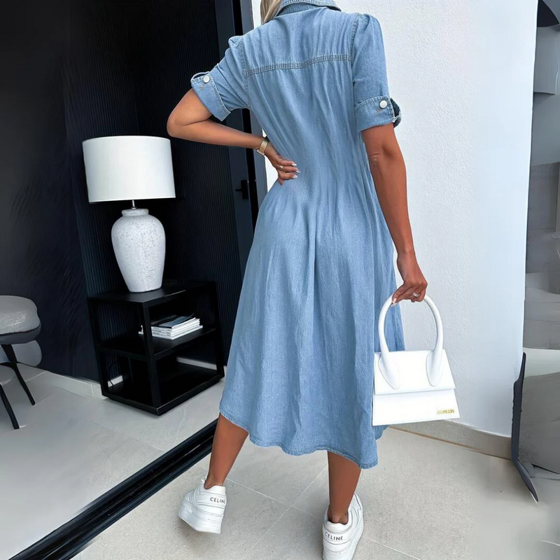 Britt™ Tijdloze Denim-Elegantie