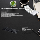 Mini Bluetooth Toetsenbord | Compact, Opvouwbaar & Draagbaar | Inclusief Touchpad