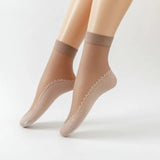 Dames Anti-Slip Sokken | Ademend Katoen & Nylon Mix | Versterkte Teen | 5+5 Gratis