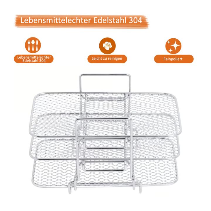 FryRack™ Multi-Laags Kookvermogen