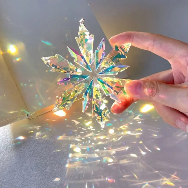 Kerst Ornament | Handgeslepen K9 Kristal | Hangend Decoratie Ornament 10,4×8,4 cm