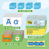 ABCWijzer™ Interactieve Leerposter | Educatief Speelplezier | Letters, Cijfers & Dieren Geluiden