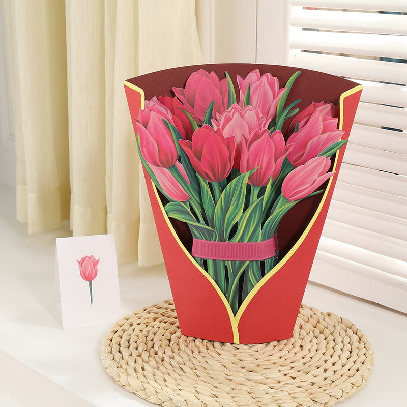 BloeiKaart™ Een Boeket zo Groot als Uw Liefde