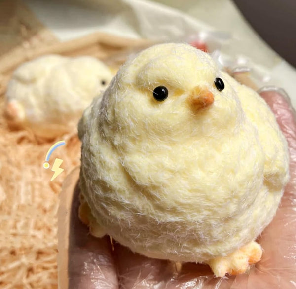ZachteKuiken™ Pluche Speelgoed | Zijdezacht Knuffeldier | Schattig Cadeau voor Kinderen & Baby’s