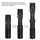 Monoculair Telescoop | 10–300X Zoom | Nachtzicht | Waterdicht & Schokbestendig | Compact Titanium
