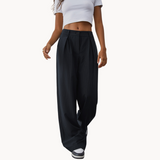 Dalia | Elegant wijde pantalon met streepjespatroon voor dames