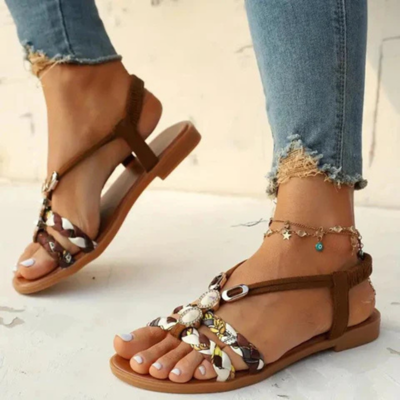Platte Comfortabele Sandalen voor Vrouwen | Slingback