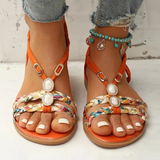 Platte Comfortabele Sandalen voor Vrouwen | Slingback