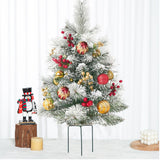 Kerst Decoratie Arrangement | Met LED Verlichting | 45 cm | Voor Binnen & Buiten