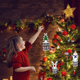 Kerst Geldhouder Ornament | Houten Decoratie | Handgemaakt Cadeau Idee