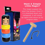 Magische Houten Speelgoedpop | Onbreekbaar Ontwerp | Creatieve Goocheltruc