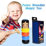 Magische Houten Speelgoedpop | Onbreekbaar Ontwerp | Creatieve Goocheltruc