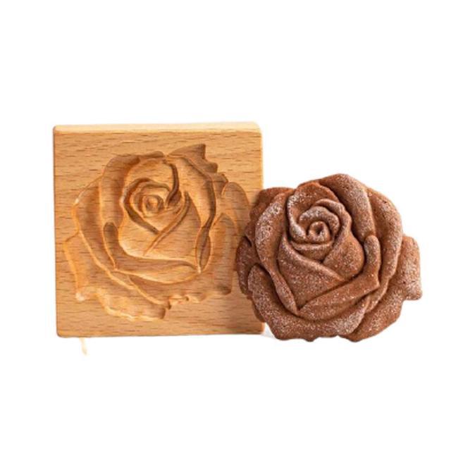Houten Koekjesvorm | Uitsteker & Stempel | Beukenhout | Diverse Dierenmotieven