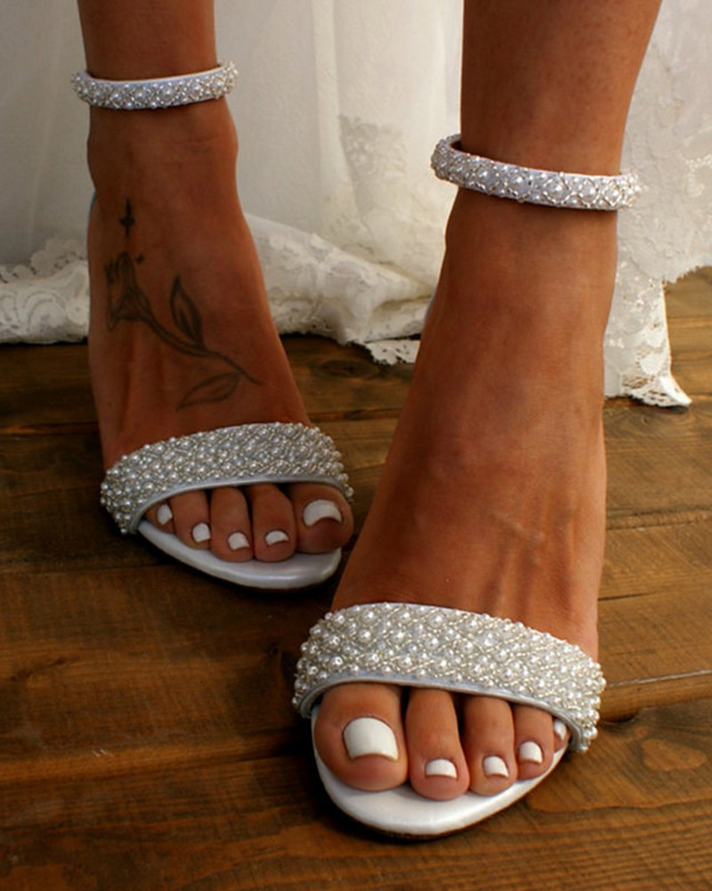 Paola – Elegante trouwsandalen