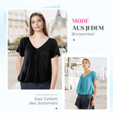 Janelle™ Zachte Gekreukelde Blouse