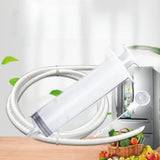 Reinigingsset voor koelkast & afvoer | Flexibele borstel & spuitfles | Hygiënische diepe reiniging
