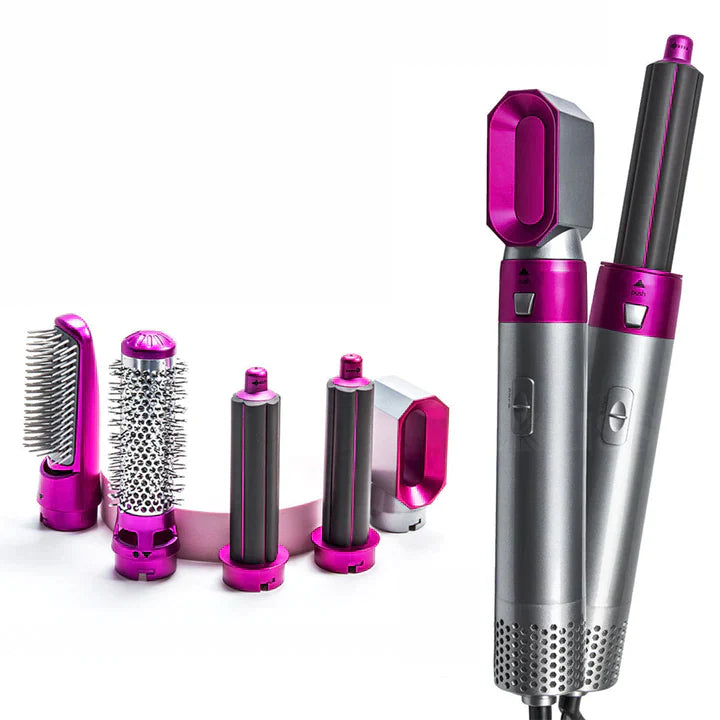 StijlFusie™ Ontdek de ultieme veelzijdigheid met deze 5-in-1 haarstyler