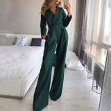 Formele Wrap Jumpsuit voor Vrouwen | Werk