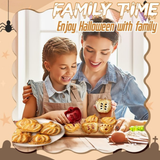 Halloween Taartvorm | Uitsteker & Press | Pompoen, Appel & Eikel | BPA-vrij ABS