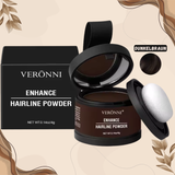 Haarpoeder voor Dekkende Haarlijn & Wenkbrauwen | Waterproof & Langhoudend | Compact Reisset 4 g
