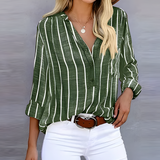 Jantien - Modieuze Gestreepte Damesblouse